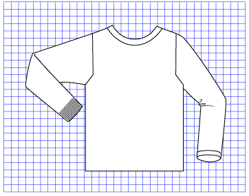 Quartz Pullover - Dynamic Pattern