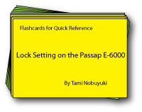 Passap knitting machine flashcards