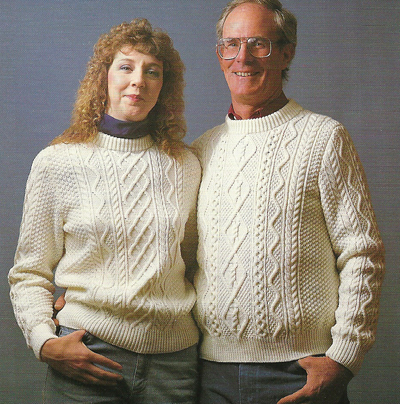 Traditional Irish Knits with G-Carriage (Pullovers) by Tami Nobuyuki