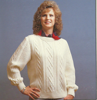 Traditional Irish Knits with G-Carriage (Pullovers)