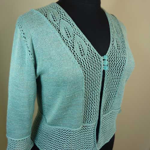 Lacy Leaves Jacket - Dynamic Pattern