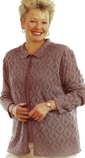 Lacy Cardigan - Dynamic Pattern
