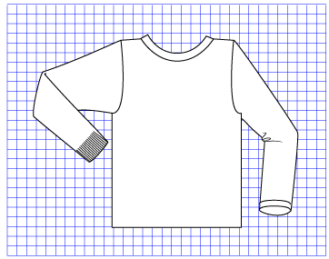 Aluminum Pullover - Dynamic Pattern