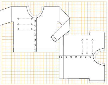 Birch Cardigan - Dynamic Pattern