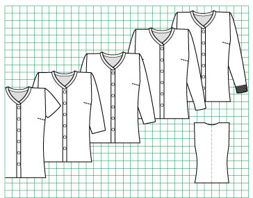 Caraway Cardigan - Dynamic Pattern