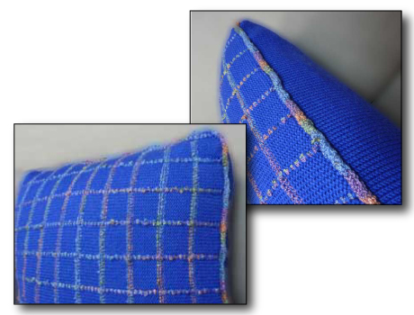 Checkerboard Pillow - Dynamic Pattern