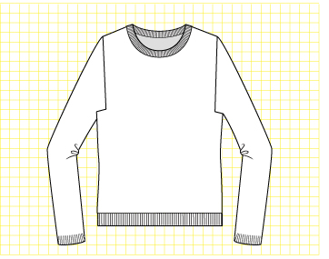 Cherry Pullover - Dynamic Pattern