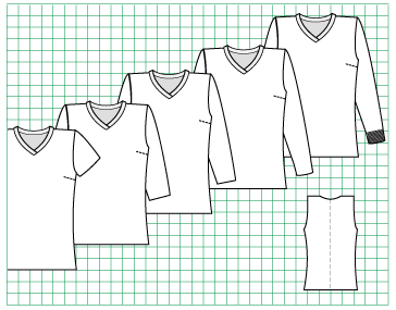 coconut Pullover - Dynamic Pattern