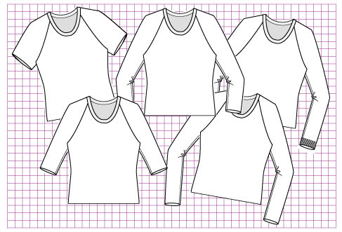 Flirt Pullover - Dynamic Pattern