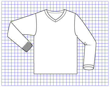 Gypsum Pullover - Dynamic Pattern