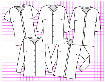 Lavender Cardigan - Dynamic Pattern