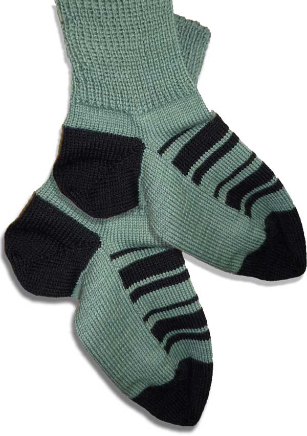 Adult Sock - Foot Up - Dynamic Pattern