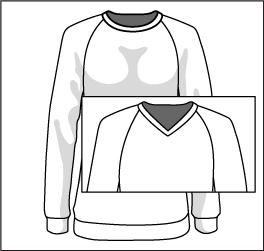 Mauve Pullover - Dynamic Pattern