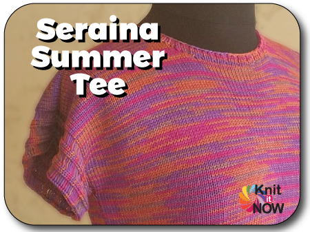 Seraina Summer Tee | Start to Finish Knit In Now Course
