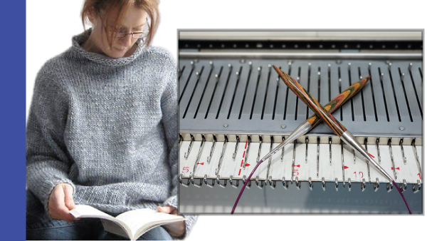Use a Hand Knitting Pattern with Your Knitting Machine:Course