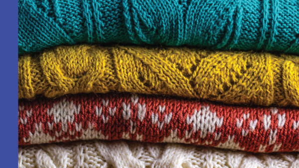 Knitting machine to online make blankets