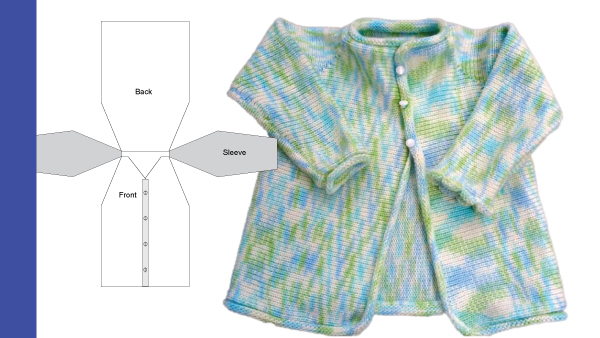 2 Hour Baby Cardigan:Course