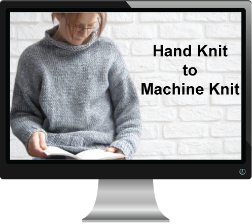 Hand Knitting Patterns for Machine Knitting - knit-along