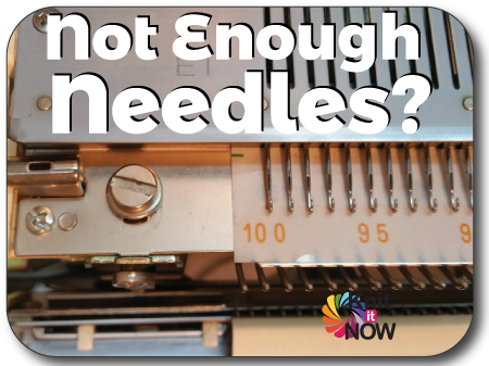Not Enough Needles? Knit In Now Course