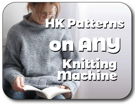 Big Hug - Use a HK pattern with Your Machine Knit In Now Course