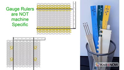 Gauge Rulers are NOT machine Specific (Green, Yellow, Blue)