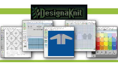 Do you NEED DesignaKnit? screenshots of 5 DesignaKnit modules