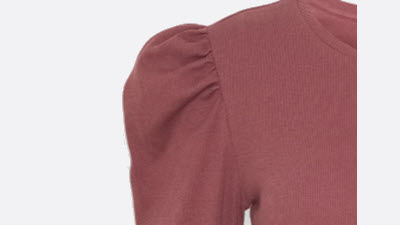 Puffy, Gathered Set in Sleeves Example of properly charted gathered sleeve implementation, illustrating sleeve drafting principles