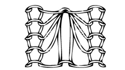 9 Tips for Knitting Tuck Tuck stitch construction diagram showing yarn path