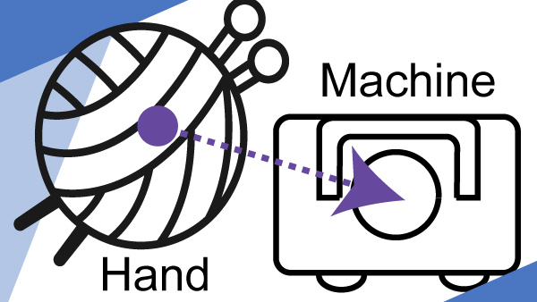 Hand Knit to Machine Knit Classroom