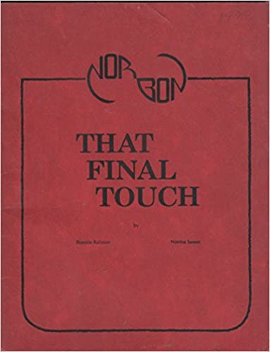 That Final Touch
