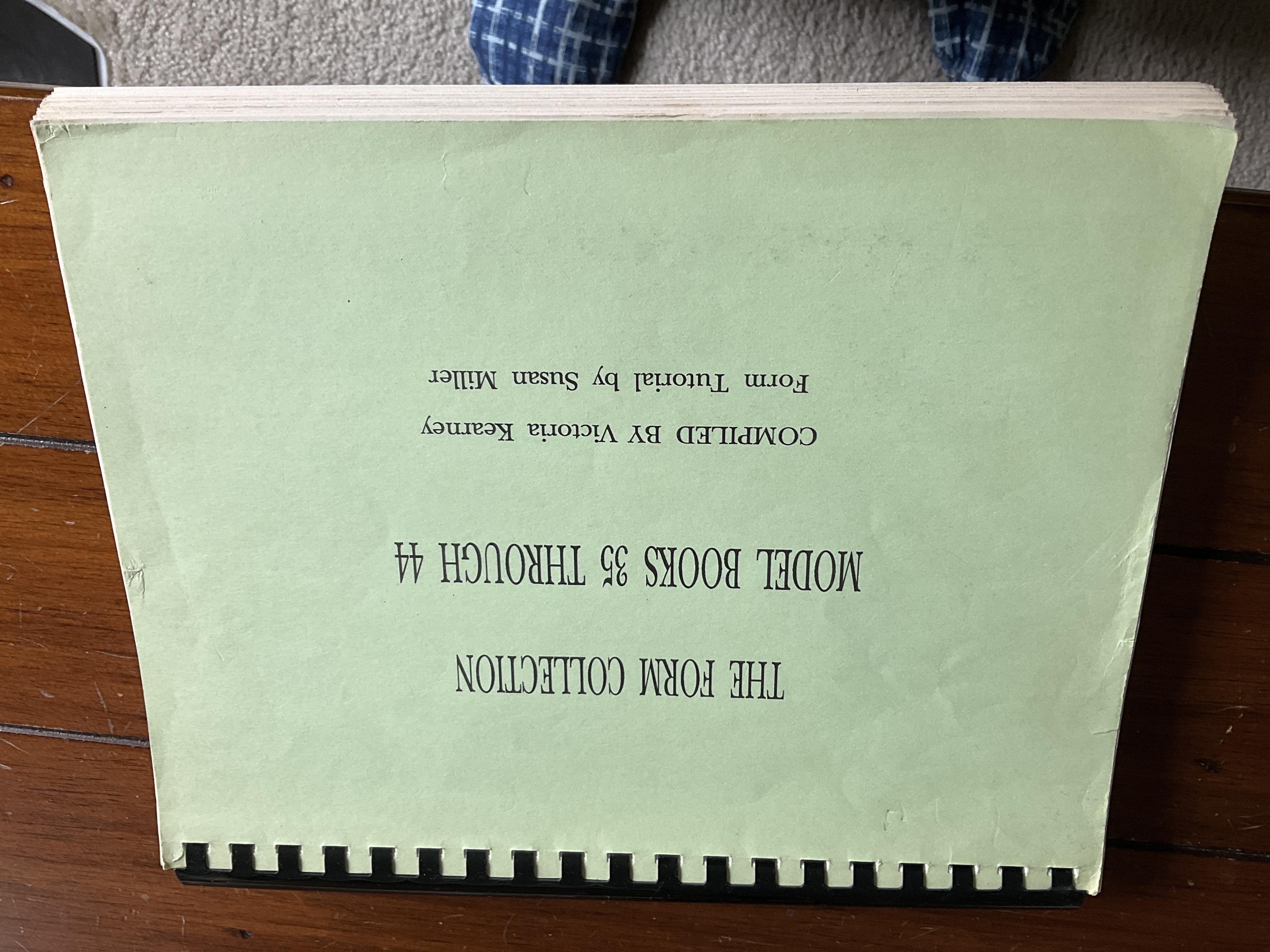 The Form Collection- Model Books 35 through 44