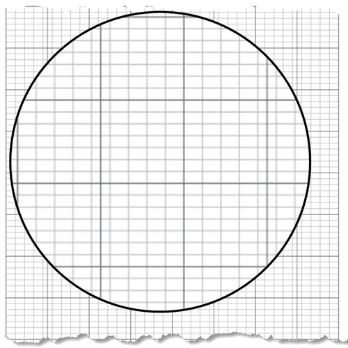 Graph paper for machine knitting designed to represent stitches and rows for accurate planning Graph paper tool for machine knitting design planning