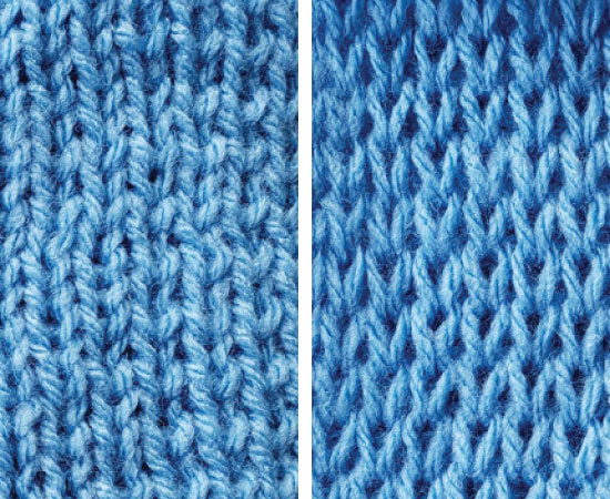 Long Stitch / Half Milano ribber technique creating textured fabric Long Stitch / Half Milano ribber technique in machine knitting