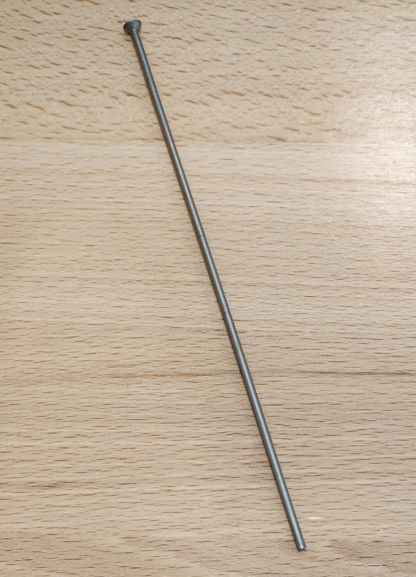 Punchcard Holder Pin for Securing Patterns on Knitting Machine Punchcard holder pin on knitting machine