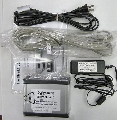 SilverLINK 5 Interface for Silver Reed Knitting Machines SilverLINK 5 knitting machine interface device