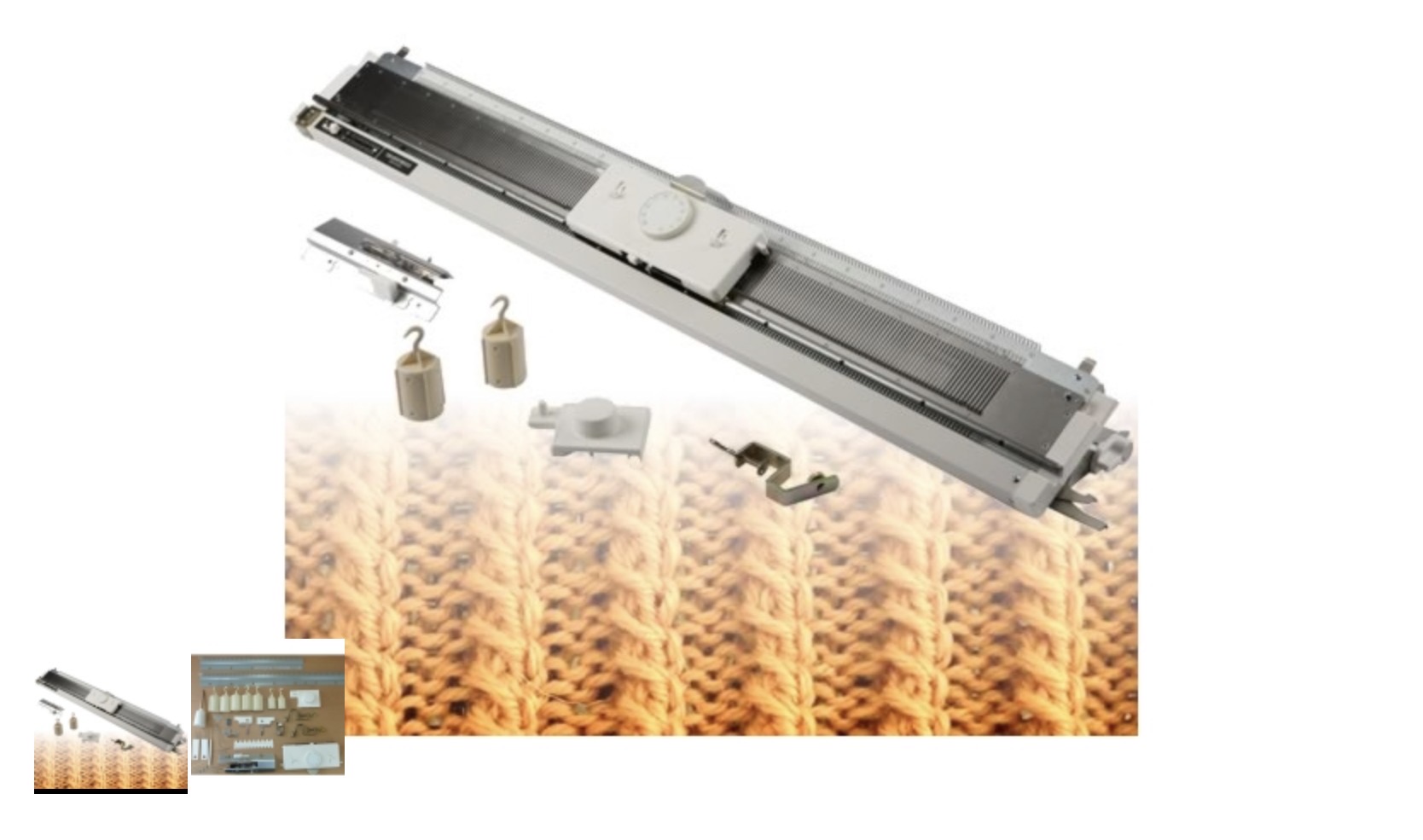 Silver Reed SRP60N Standard Gauge Ribbing Attachment 