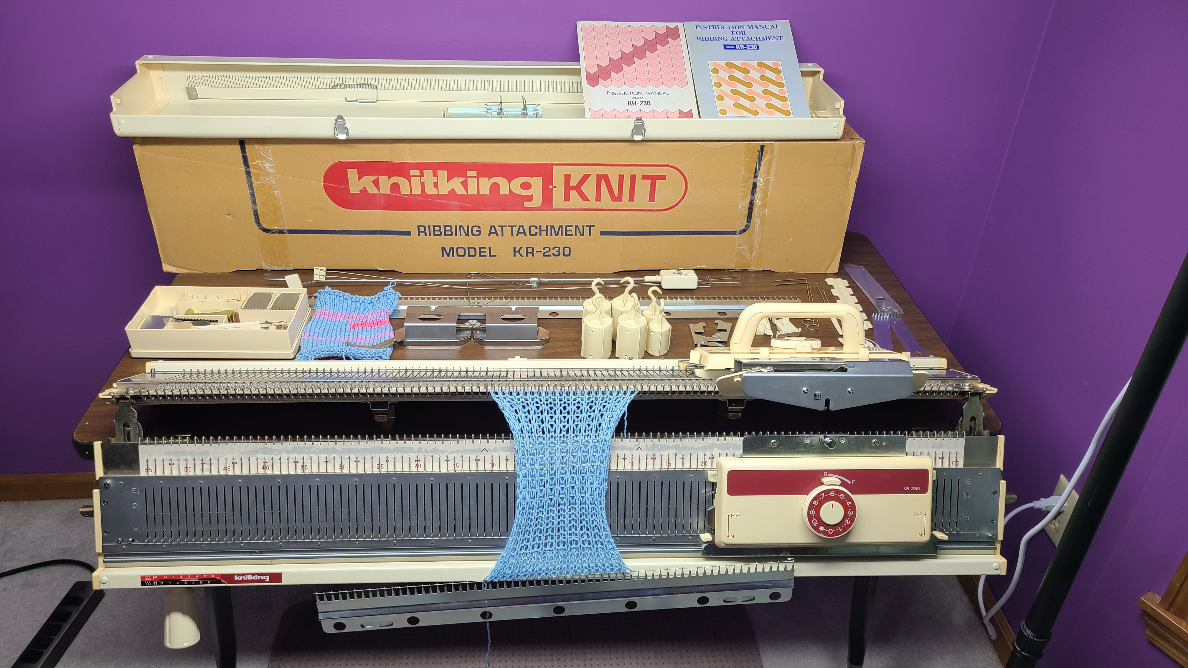 Tested and Clean Brother KH230 and KR230 with original box for sale 