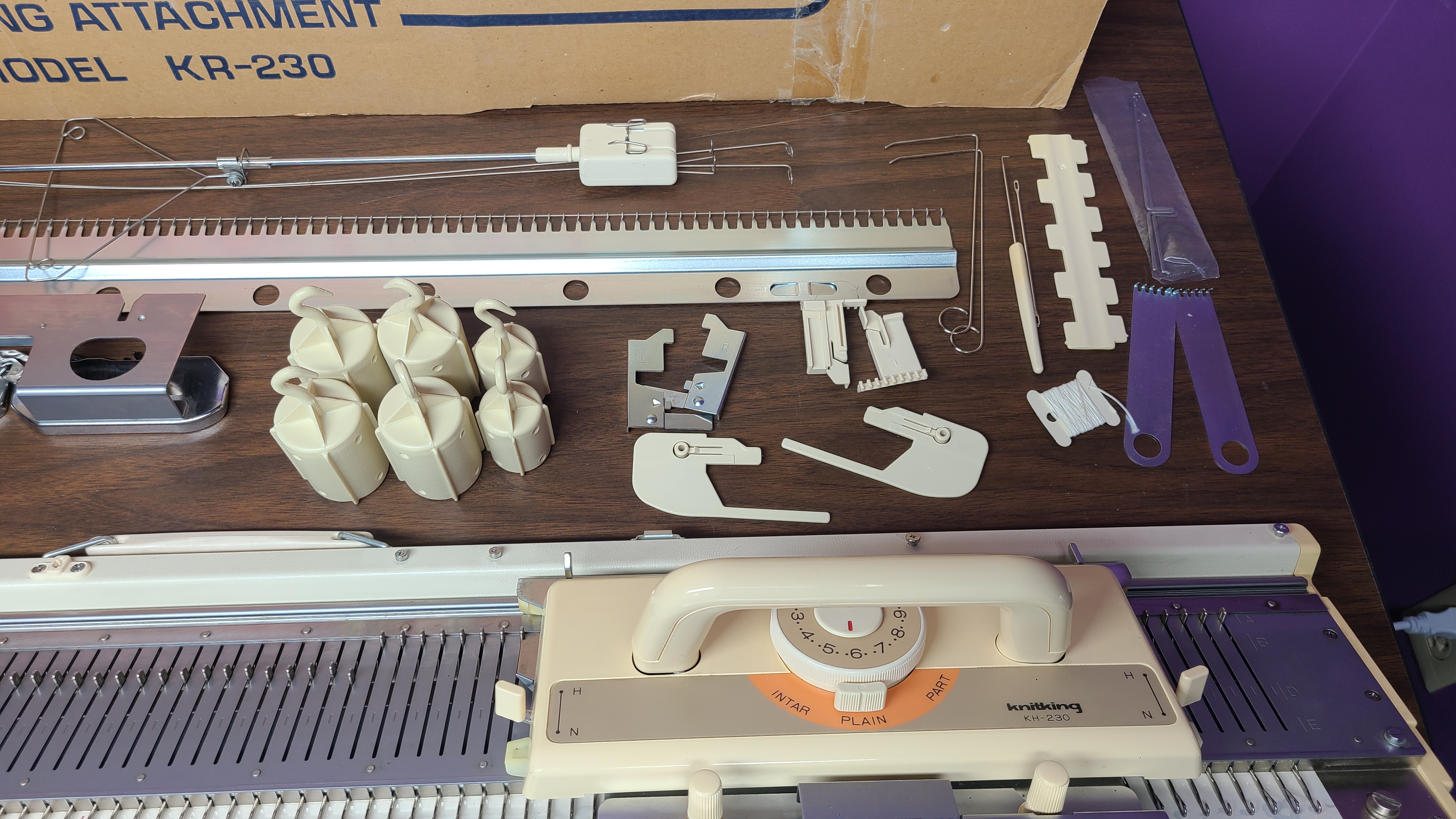 Tested and Clean Brother KH230 and KR230 with original box for sale
