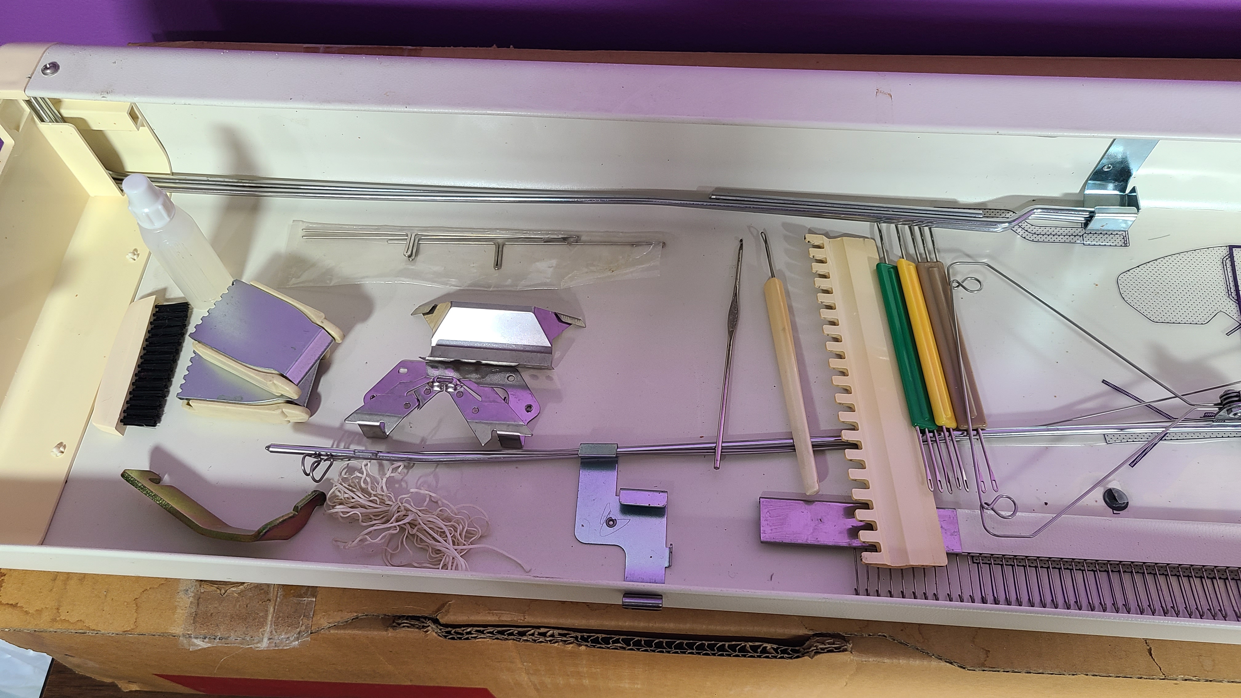 Tested Knitking Compuknit III (aka Brother KH930) with Box for sale