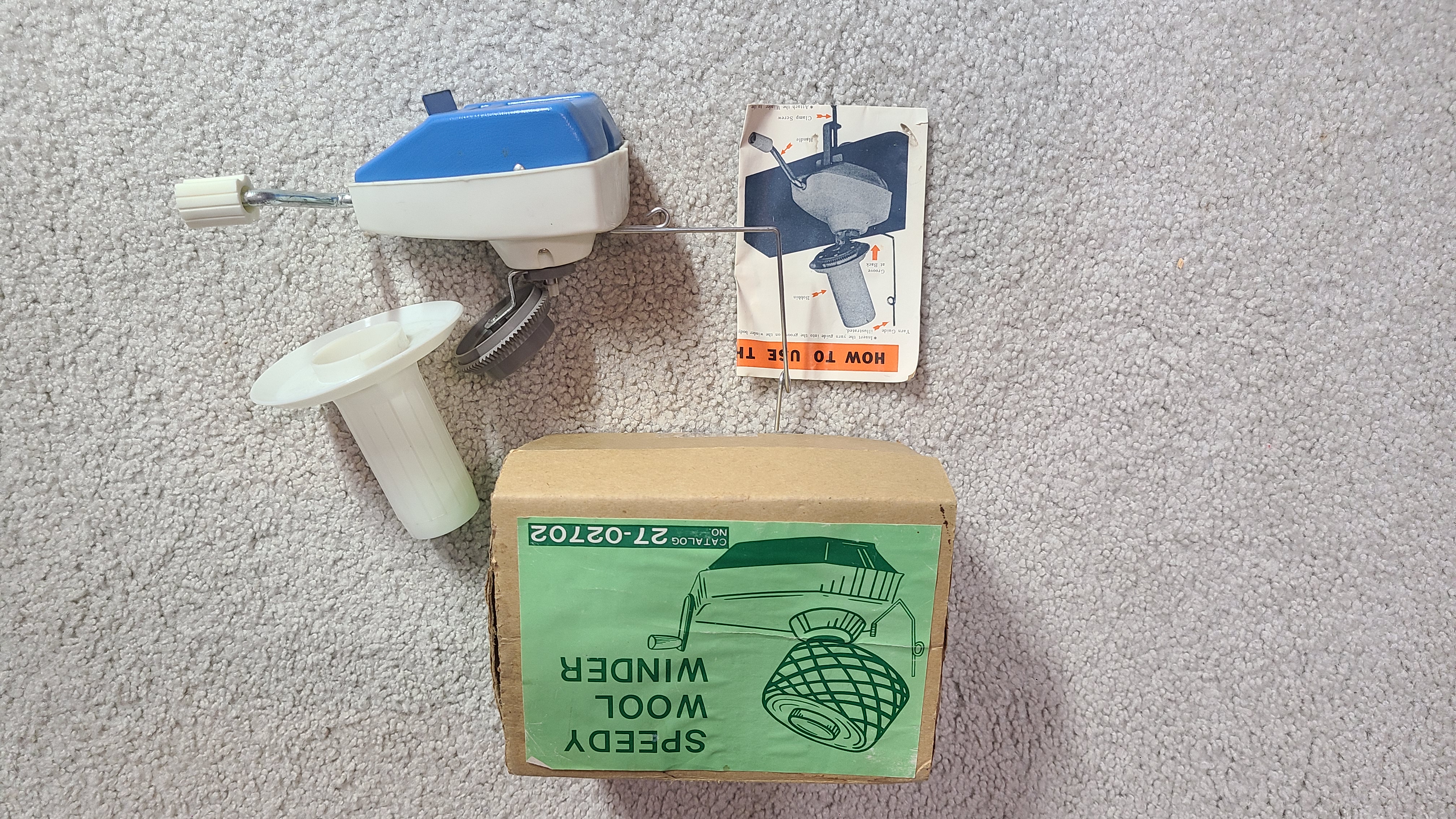 Speedy Wool Winder 27-02702 w Original Box for Sale
