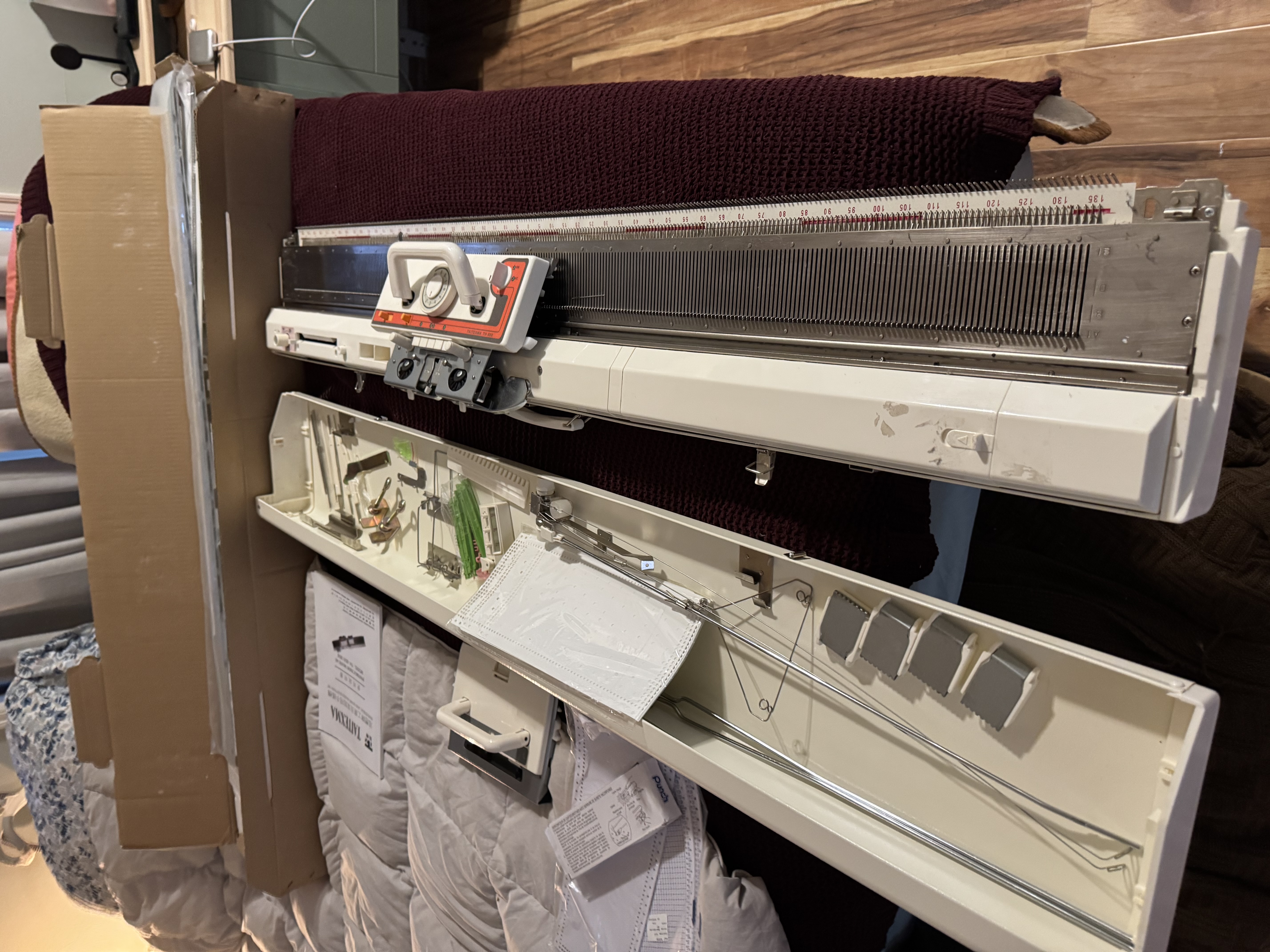 Taitexma TH860L EXTENDED BED and Ribber