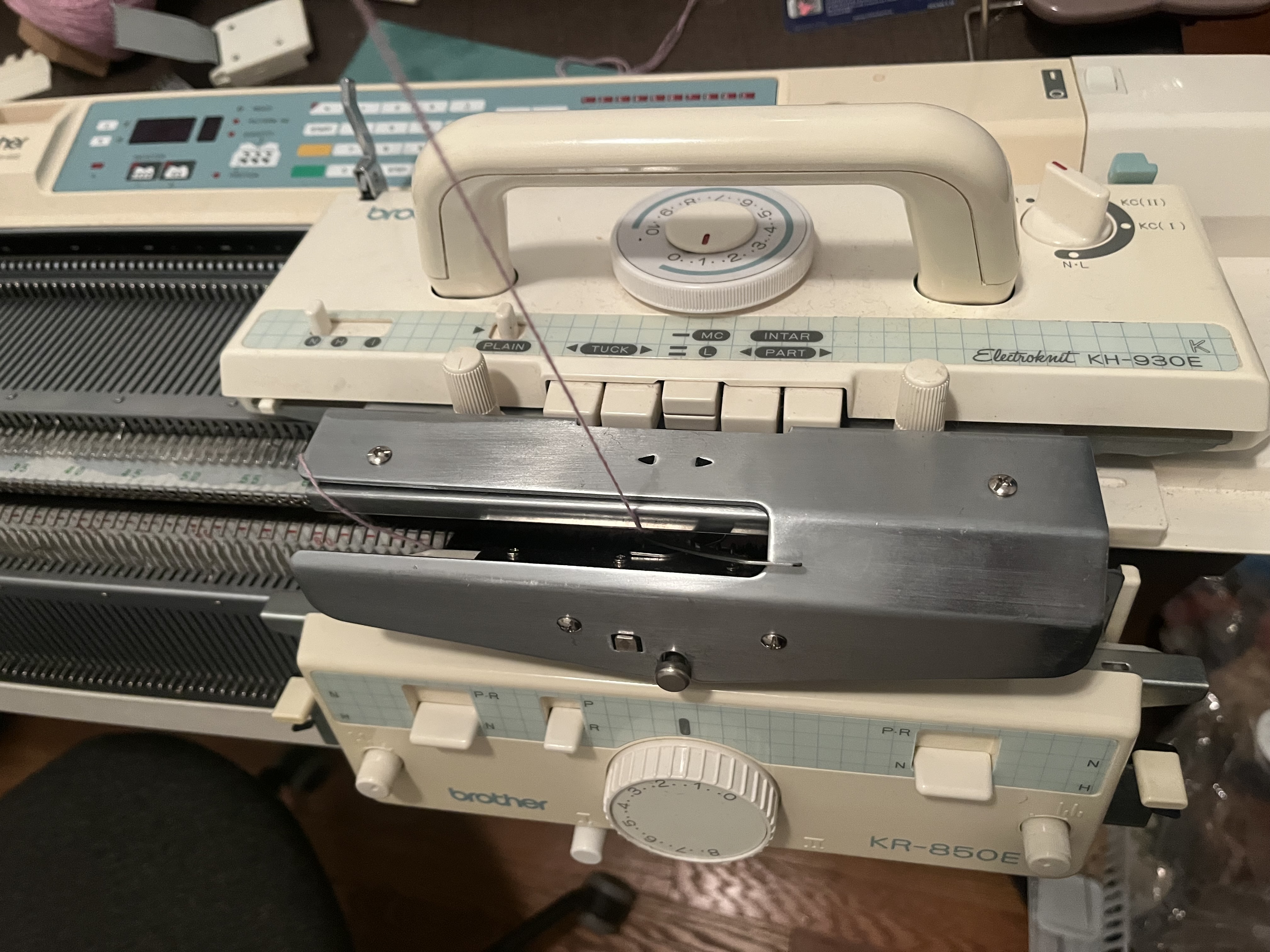 Brother Electroknit KH-930E with Ribber