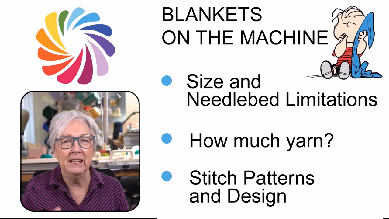 Live replay: Machine Knitting Blankets: Tips, Patterns, and Inspiration