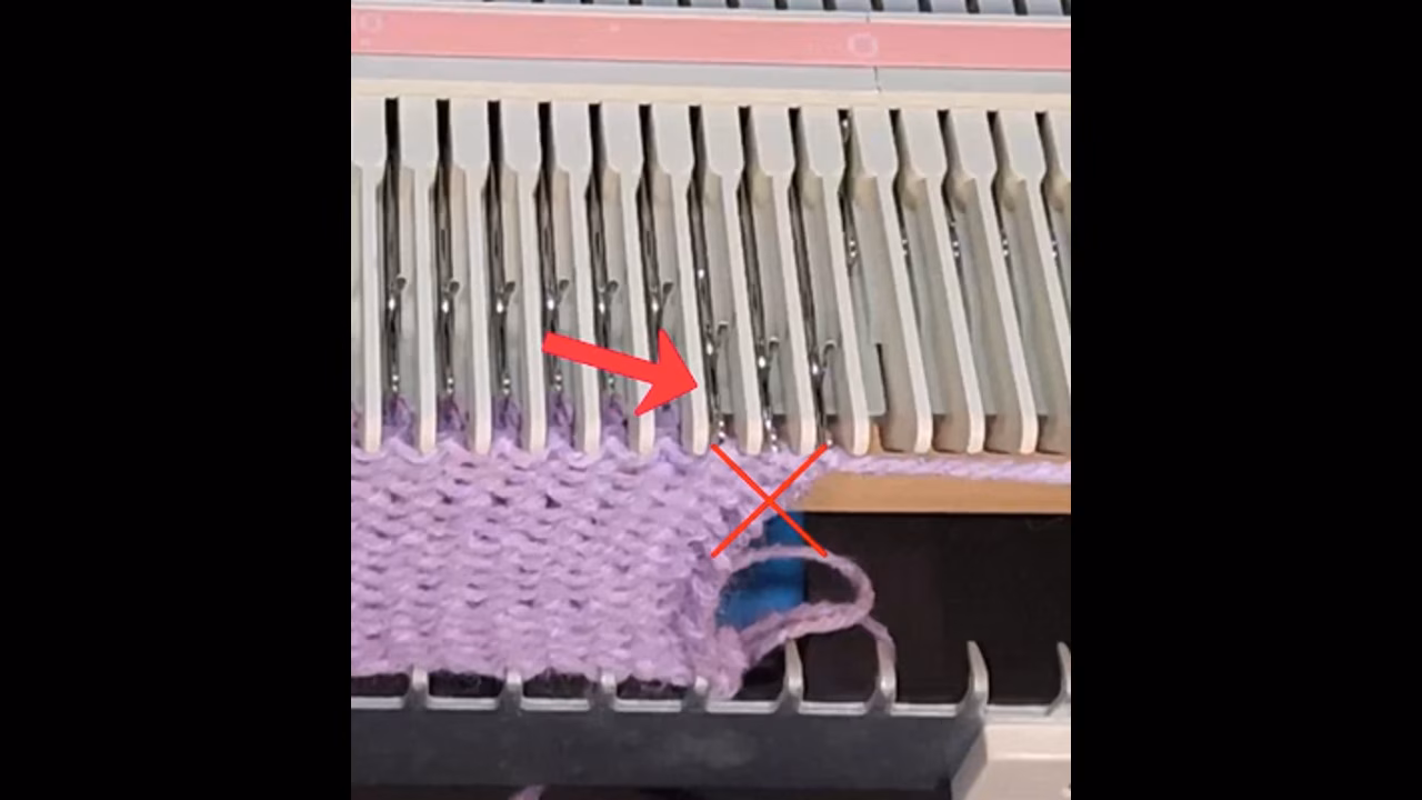Carriage Jamming? Tutorial for Machine Knitting