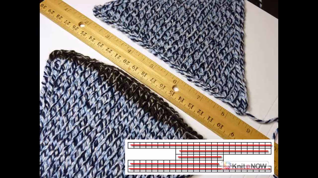 Circles - Decreased Wedges Tutorial for Machine Knitting