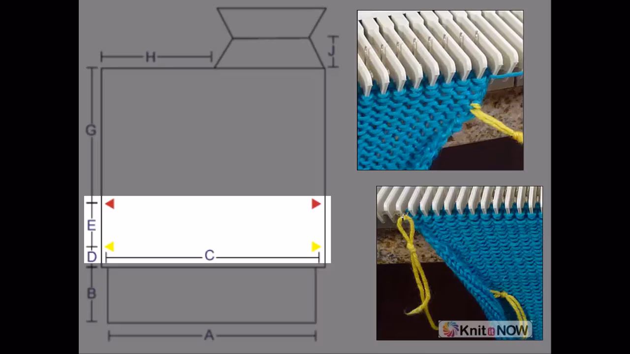 Gorgeous Gored Mittens Tutorial for Machine Knitting
