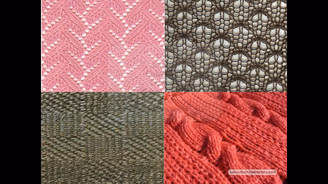 Introduction to Machine Knitting Tutorial for Machine Knitting