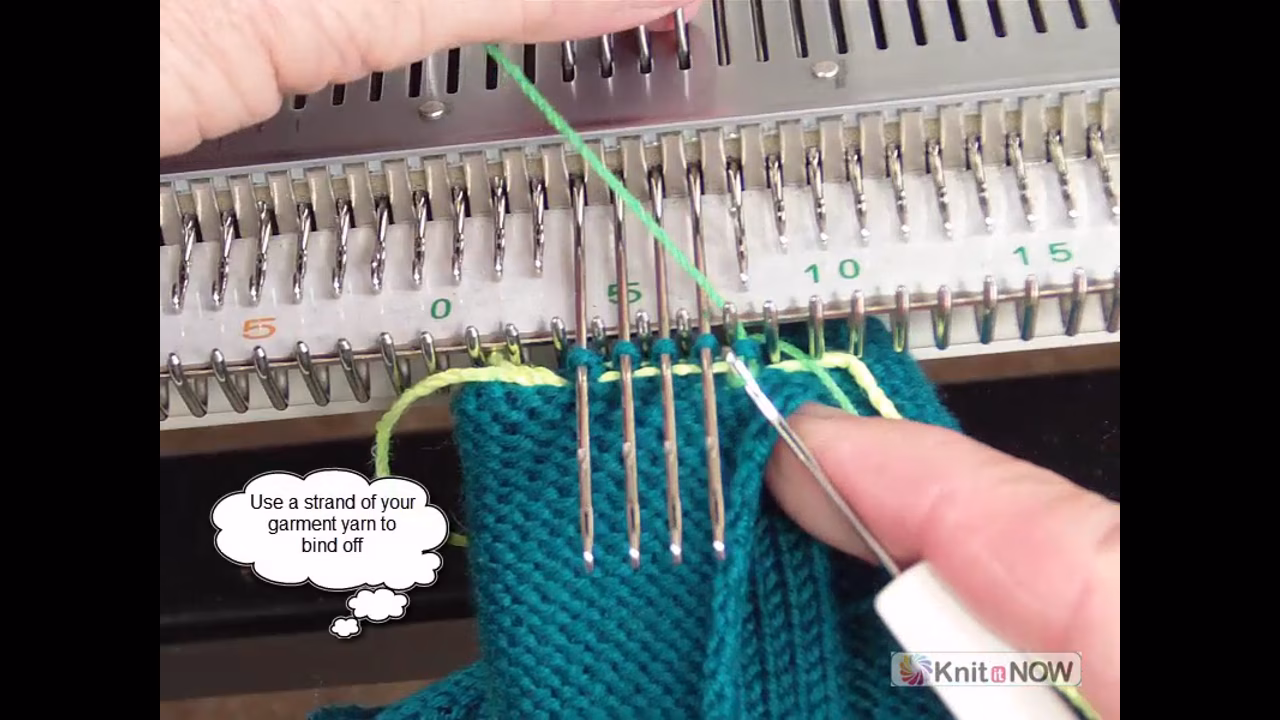 Jodi's Buttonholes Tutorial for Machine Knitting