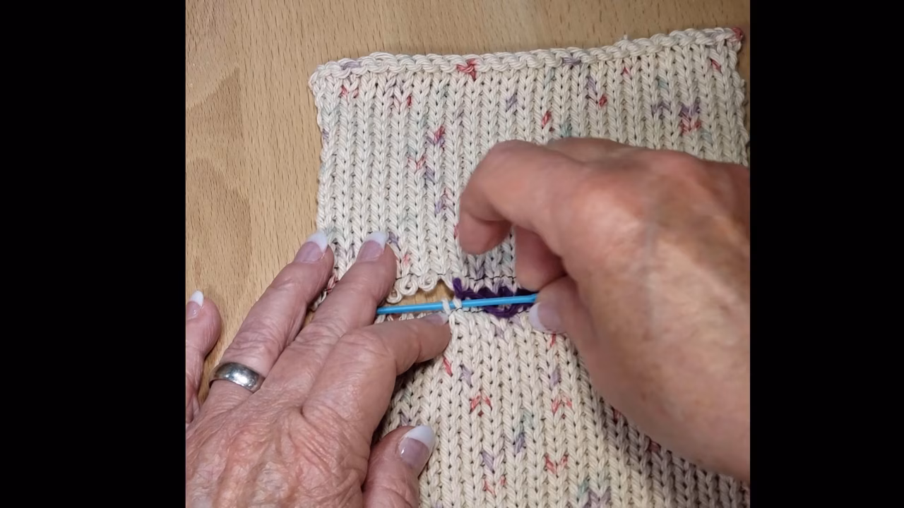Kitchener Join (Grafting) Tutorial for Machine Knitting