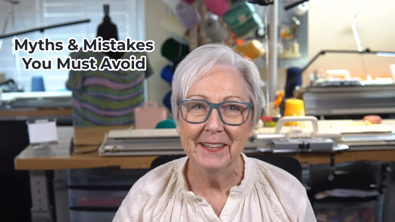 Machine-Knit Sweaters: Myths & Mistakes You Must Know Tutorial for Machine Knitting